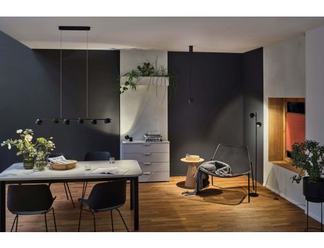 Lampa wisząca PURIC PANE LED 6x4.5W 3-STEP DIM  2700K 230V czarny / metal - 4