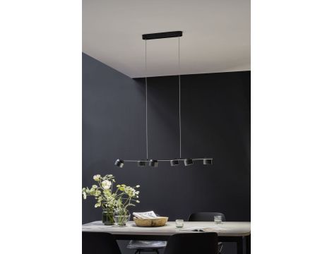 Lampa wisząca PURIC PANE LED 6x4.5W 3-STEP DIM  2700K 230V czarny / metal - 5