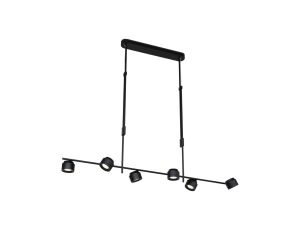 Lampa wisząca PURIC PANE LED 6x6.5W 1x4.5W 3-STEP DIM 2700K 230V czarny / metal - image 2