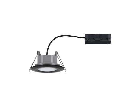Oprawa do wbudowania CALLA LED 6W 500lm okrągła wychylna 4000K IP65 230V czarny matowy - 4