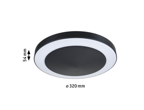 Plafoniera CIRCULA  14W SH Zigbee 2200-3000K IP44 230V antracyt / tworzywo sztuczne - 6