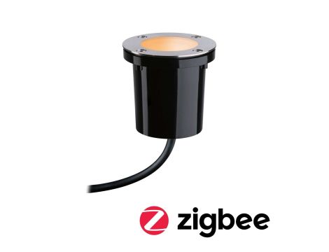 Oprawa dogruntowa Plug & Shine FLOOR SH Zigbee RGBW 4.6W IP65 RGBW 24V czarny / metal - 5