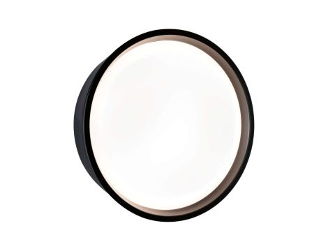 Plafoniera PLATOMO LED 14.5W 1200lm 180mm okrągła IP44 3000K 230V czarny / tworzywo sztuczne