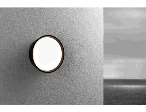 Plafoniera PLATOMO LED 14.5W 1200lm 180mm okrągła IP44 3000K 230V czarny / tworzywo sztuczne - 3