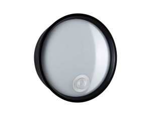 Plafoniera PLATOMO LED 14.5W 1200lm DIM + zmierzchu 180mm okrągła IP44 3000K 230V czarny / tworzywo sztuczne - image 2