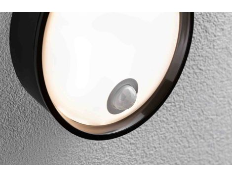 Plafoniera PLATOMO LED 14.5W 1200lm DIM + zmierzchu 180mm okrągła IP44 3000K 230V czarny / tworzywo sztuczne - 5