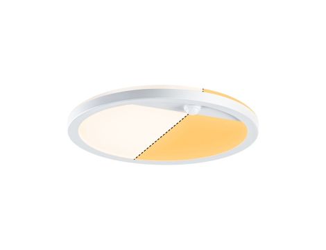 Plafoniera LAMINA LED 14W okrągła PIR 2200K- 3000K IP44 230V biały / tworzywo sztuczne