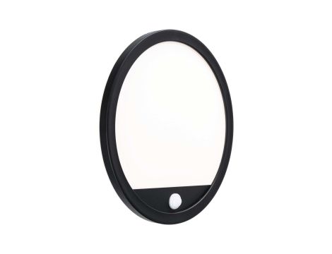 Plafoniera LAMINA LED 14W okrągła PIR 2200K- 3000K IP44 230V czarny / tworzywo sztuczne - 3