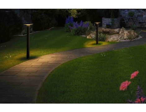 Oprawa ogrodowa Plug & Shine PLATE 600mm 7W 380lm 2200K IP44 24V antracyt / metal - 4