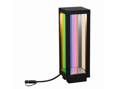 Oprawa ogrodowa Plug & Shine LATARNIA SH Zigbee 2W RGBW DIM IP44 24V antracyt / aluminium