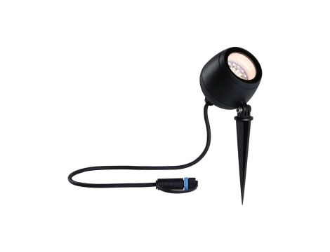 Reflektor ogrodowy Plug & Shine KIKOLO LED SH Zigbee RGBW 6.2W 80st. 400lm 3000K- 6500K IP65 24V antracyt - 3