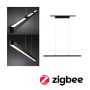 Lampa wisząca URail LENTO LED DIM SH Zigbee 3x15.5W 3x1800lm 230V czarny mat / aluminium - 4