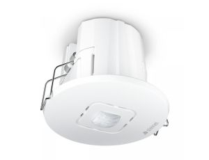 Czujnik obecności i zmierzchu Steinel IR MICRO Office 6m DALI-2 APC Bluetooth Mesh podtynkowy z łapkami IP20 okrągły biały