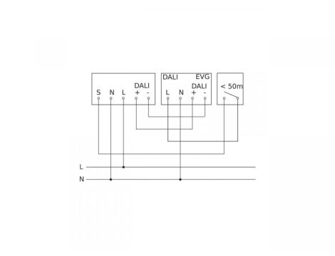 Czujnik obecności i zmierzchu Steinel IR MICRO Office 6m DALI-2 APC Bluetooth Mesh podtynkowy z łapkami IP20 okrągły biały - 5