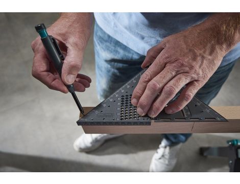 Kątownik pomiarowo traserski 3D VARIO - Wolfcraft - 8