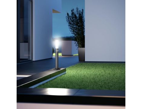 Lampa ogrodowa bez czujnika Steinel GL 65 LED 8,5W 3000K 575lm IP44 IK03 230V  antracyt / aluminium - 2