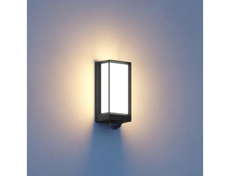 Lampa elewacyjna z czujnikiem ruchu i zmierzchu Steinel L 42 SC LED iHF Bluetooth Mesh Connect 13W 3000K 1010lm IP54 IK03 230V antracyt / aluminium - 3