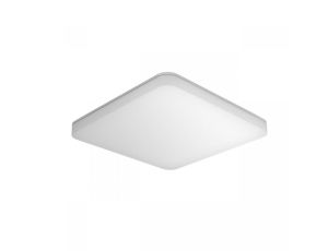 Oprawa z czujnikem ruchu i zmierzchu RS PRO R20 Q basic SC HF Bluetooth Mesh 15,3W LED 1970lm 4000K światło bazowe IP40 IK07 230V biała/ tworzywo sztuczne / kwadrat