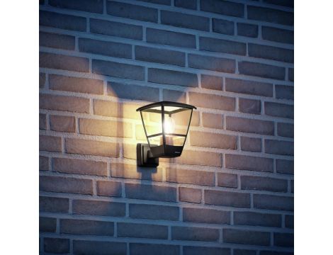 Lampa elewacyjna  bez czujnika Steinel L10  PIR max.15W E27 IP44 IK03 230V czarna / tworzywo sztuczne - 2