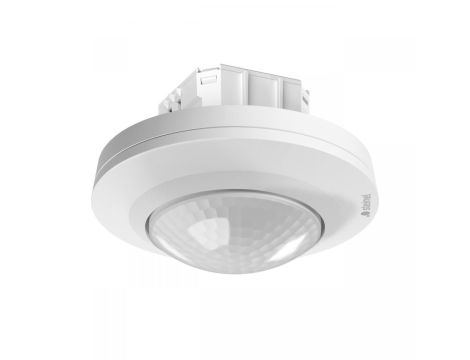 Czujnik obecności i zmierzchu PD-8 COM1 podtynkowy IP20 okrągły biały