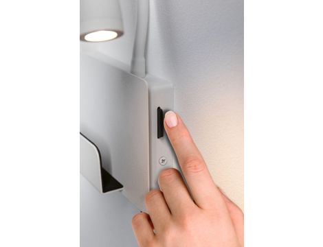 Oprawa ścienna HALINA LED 2.4W 200lm 2700K USB-C 230V biały mat /metal - 5