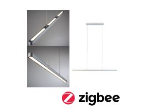 Lampa wisząca LENTO LED DIM SH Zigbee 3x15.5W 3x2100lm 230V chrom mat / aluminium