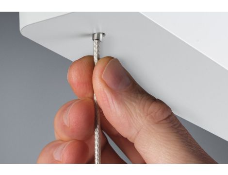 Lampa wisząca LENTO LED DIM SH Zigbee 3x15.5W 3x2100lm 230V chrom matowy / aluminium - 5