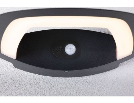 Oprawa elewacyjna AKENA LED PIR 11W 800lm 3000K IP44 230V antracyt aluminium - 5