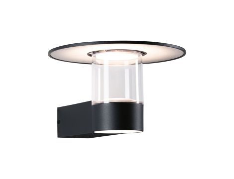 Oprawa elewacyjna SIENNA LED PIR IHF 1X9W 1X3W 500lm 3000K IP44 230V antracyt aluminium