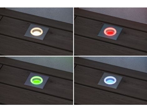 Oprawa dogruntowa FLOOR LED SH Zigbee 5W 2700-6500K IP67 kwadratowa 230V stal szlachetna / aluminium - 5