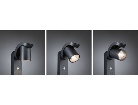 Oprawa ogrodowa CUFF LED 10W 700lm 3000K IP44 230V antracyt aluminium - 3