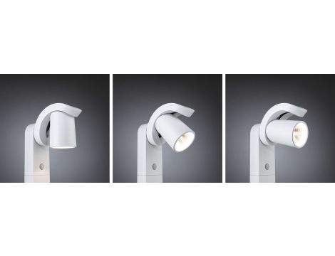 Oprawa ogrodowa CUFF LED 10W 700lm 3000K IP44 230V biały aluminium - 3