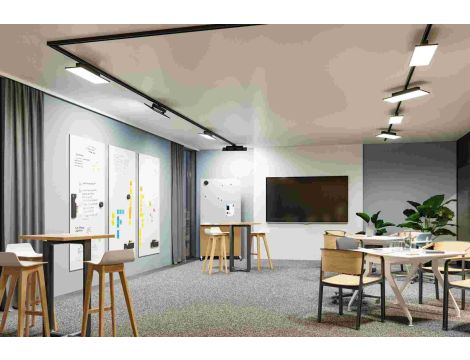 Panel na szynoprzewód ProRail3 DECK 40W 6600lm 3000K 230V czarny / metal - 6