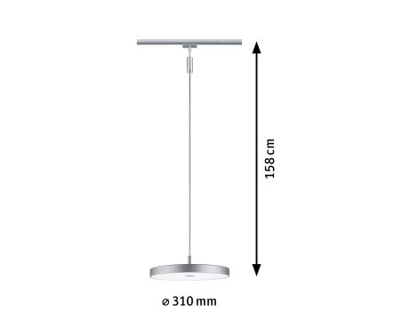 Oprawa na szynoprzewód URail HILDOR LED DIM 15W 850lm 4000K 230V chrom matowy/ metal - 5