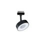 Reflektor na szynoprzewód URail CIRCLE LED DIM 5W 180lm 4000K 230V czarny matowy/ metal - 6