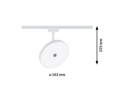 Reflektor na szynoprzewód URail HILDOR LED 3-STEP DIM 15W 850lm 4000K 230V biały matowy/ metal - 6