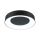 Plafoniera CASCA LED 16W 1500lm okrągła 300mm 2700/4000/6500K IP44 230V czarny matowy /  tworzywo sztuczne
