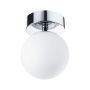 Lampa sufitowa łazienkowa GOVE LED 5W 400lm 3000K IP44 230V chrom satyna / metal - 2
