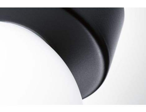 Lampa sufitowa łazienkowa GOVE LED G9 max.20W IP44 230V czarny matowy / metal - 3