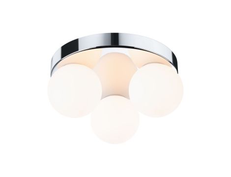 Lampa sufitowa łazienkowa GOVE LED G9 max.3x20W IP44 230V chrom satyna / metal - 2