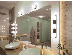 Lampa ścienna łazienkowa GOVE LED nad lustro G9 max.3x20W IP44 230V chrom satyna / metal - image 2