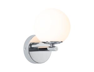 Lampa ścienna łazienkowa GOVE LED 5W 400lm 3000K IP44 230V chrom satyna / metal - image 2