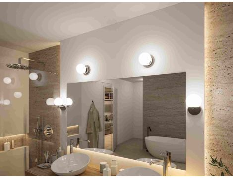 Lampa ścienna łazienkowa GOVE LED 5W 400lm 3000K IP44 230V chrom satyna / metal - 4