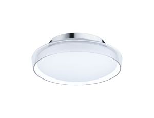 Plafoniera LUENA LED 11.5W 600lm okragła 250mm 3000K IP44 230V szkło chrom / metal - image 2