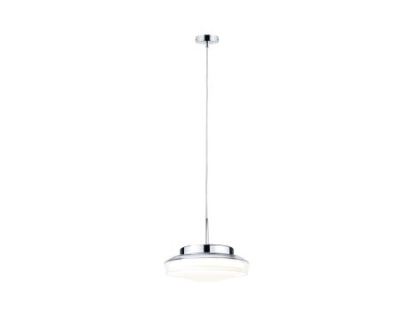 Lampa wisząca  LUENA LED 11.5W 600lm okrągła 250mm 3000K IP44 230V szkło chrom / metal