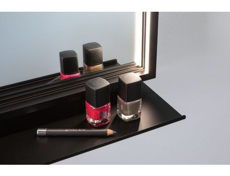 Lustro łazienkowe ścienne MIRO LED 11W 180lm 2700/4000/6500K 620X450mm IP44 230V czarny matowy / metal / lustro - 7