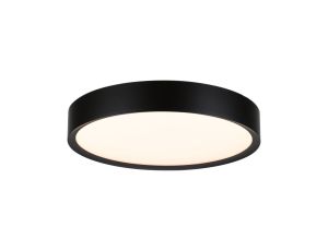 Plafoniera łazienkowa TEGA LED 22.5W 1200lm 3000/4000/6500K IP44 230V czarny matowy / tworzywo sztuczne - image 2