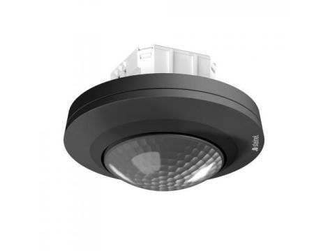 Czujnik obecności i zmierzchu PD-8 COM1 okragły podtynkowy  IP20 230V czarny / tworzywo sztuczne - 2