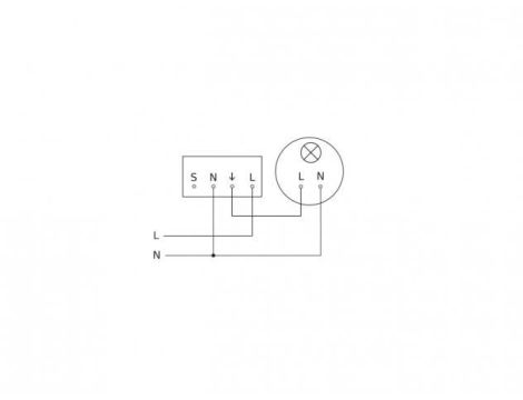 Czujnik obecności i zmierzchu PD-8 COM1 okragły podtynkowy  IP20 230V czarny / tworzywo sztuczne - 4