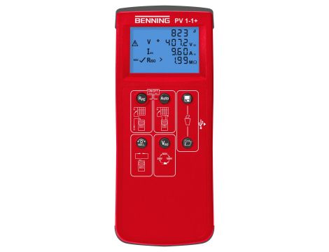 Miernik instalacji fotowoltaicznej BENNING PV 1-1 +